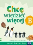 Nowe Już w Szkole CHCĘ WIEDZIEĆ WIĘCEJ B  materiały do pracy