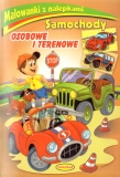 Malowanki z nalepkami Samochody osobowe i terenowe