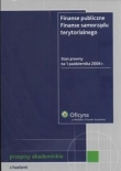Finanse publiczne Finanse samorządu terytorialnego