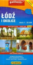 Łódź i okolice mapa turystyczna
