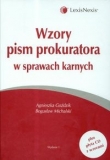 Wzory pism prokuratora w sprawach karnych z płytą CD