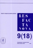 Res Facta Nova 9 (18) 2007 Teksty o muzyce współczesnej