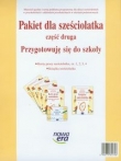 Pakiet dla sześciolatka, część 2. Przygotowuję się do szkoły
