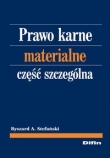 Prawo karne materialne Część szczególna