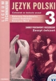 Język polski 3 Zeszyt ćwiczeń Człowiek w świecie uczuć