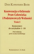 Konwencja o ochronie praw człowieka i Podstawowych Wolności t.1