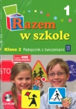 Razem w szkole 2 Podręcznik z ćwiczeniami część 1 z płytą CD