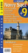 Nowy Sącz plus 9. Plan miasta
