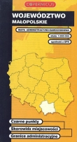 Województwo małopolskie 1:300000