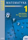 Matematyka 1 Zeszyt ćwiczeń