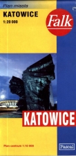 Katowice. Plan miasta (Falk) 1:20 000