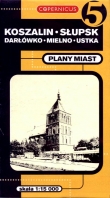 Plan Miasta Koszalin, Słupsk 1:15 000, Darłównko, Mielno, Ustka.