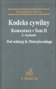 KODEKS CYWILNY Komentarz Tom II. 2 wydanie KOMENTARZE BECKA wyd.2000