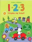 1,2,3 Uczymy się liczyć Książka z naklejakmi