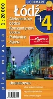 Łódź + 4. Plan miasta