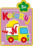Koloruj angielski na wesoło 3+