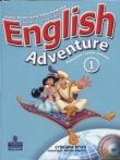 English Adventure 1 Podręcznik i zeszyt ćwiczeń z płytą CD i DVD