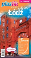 Łódź. Plan miasta