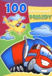 100 kolorowanek. Pojazdy