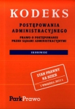 Kodeks postępowania administracyjnego. Skorowidz 2011