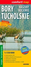 Comfort!map Bory Tucholskie, Kaszuby 1:150 000 laminowana