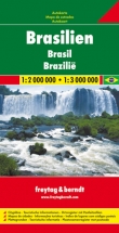 Brazylia mapa 1:2 000 000 F&B