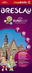 Breslau Wrocław Euro 2012 - 1:22 500 mapa i miniprzewodnik