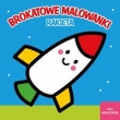 Brokatowe malowanki - Rakieta