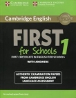 Cambridge English First for Schools 1 with answers