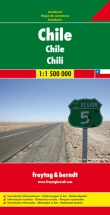 Chile mapa 1:1 500 000 F&B