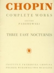 Chopin Complete Works Trzy łatwe nokturny