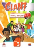 Clan 7 con ?Hola, amigos! 3- podręcznik + płyta CD-ROM