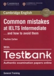 Common Mistakes IELTS intermediate with Testbank