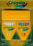 Crayola Zestaw kredy białej i kolorowej