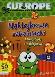Cut The Rope Naklejkowe zabawianki Łamigłówki z naklejkami