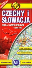 MAPA SAM.-CZECHY I SŁOWACJA 1:600LAMINAT EXPRESSMAP 9788360120163