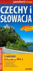 Czechy i Słowacja mapa samochodowa 1:600 000