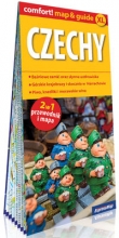 Czechy laminowany map&guide XL (2w1: przewodnik i mapa)