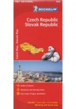 Czechy, Słowacja / Czech Republic, Slovak Republic. Mapa Michelin