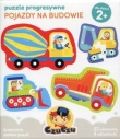 CzuCzu Puzzle progresywne Pojazdy na budowie