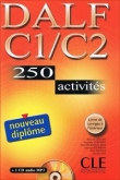 DALF C1/C2 250 activites Nouveau diplome książka + CD