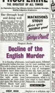 Decline of the English Murder