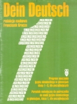 Dein Deutsch 1. Program nauczania 1-3 gimnazjum. Poradnik metodyczny