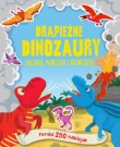 Drapieżne dinozaury Składaj naklejaj i rozwiązuj