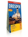 Dresden. Plan miasta. Skala 1:15 000 Wersja niemiecka laminowana