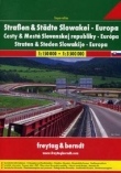 Drogi i miasta Słowacji. Atlas