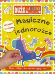 DUŻE NAKLEJKI DLA MAŁYCH RĄCZEK-MAGICZNE JEDNOROŻCE 9788366123083