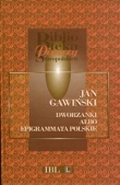 Dworzanki albo epigrammata polskie