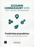 Egzamin gimnazjalny 2018 Przedmioty przyrodnicze Testy i arkusze z odpowiedziami
