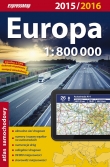 Europa. Atlas samochodowy. 1:800 000
